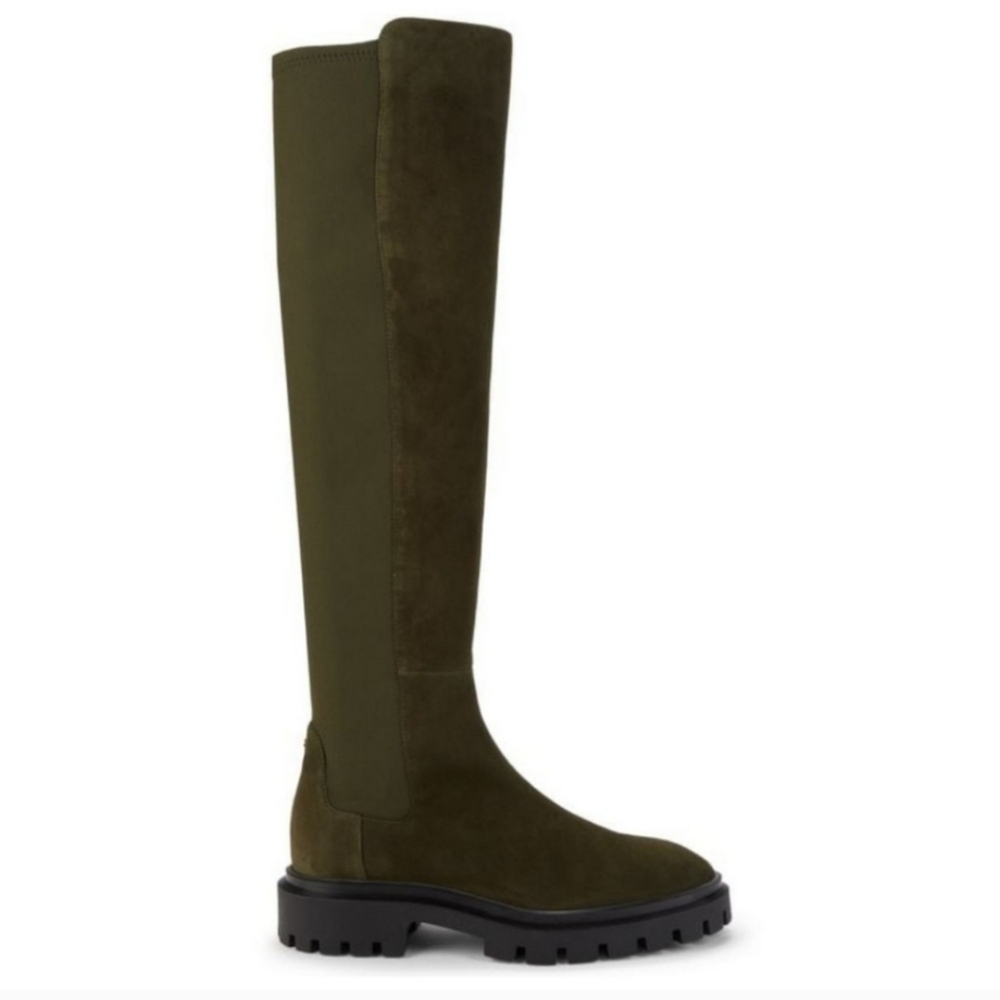 Stuart Weitzman Olive Over the Knee Boots Size 5 EU 35.5